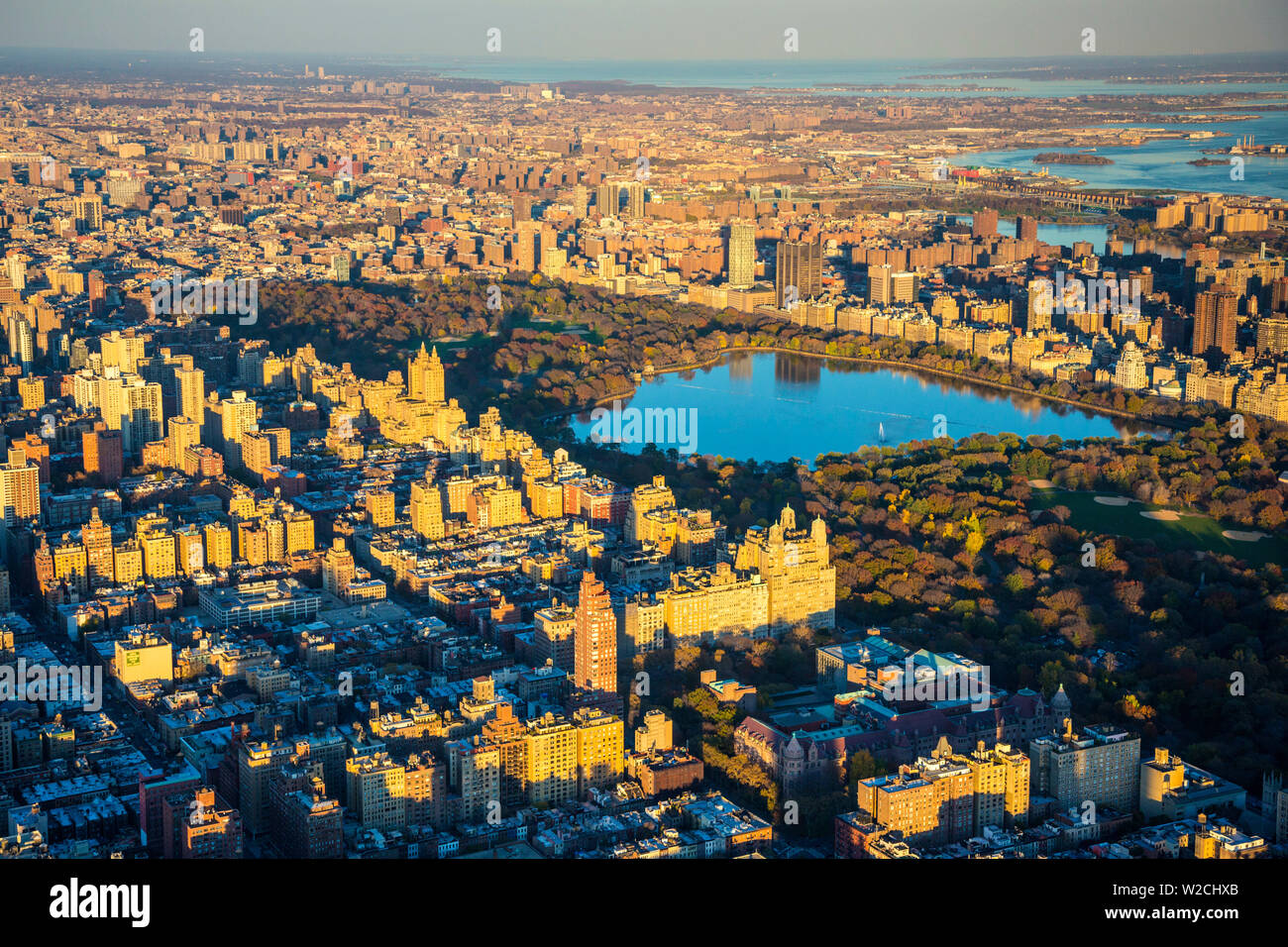 Upper West Side und Central Park, Manhattan, New York City, New York, USA Stockfoto
