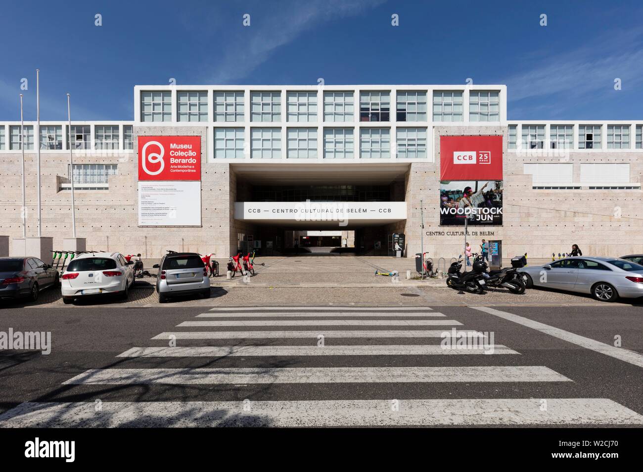 Centro Cultural de Belem, Kulturzentrum, Belem, Lissabon, Portugal Stockfoto