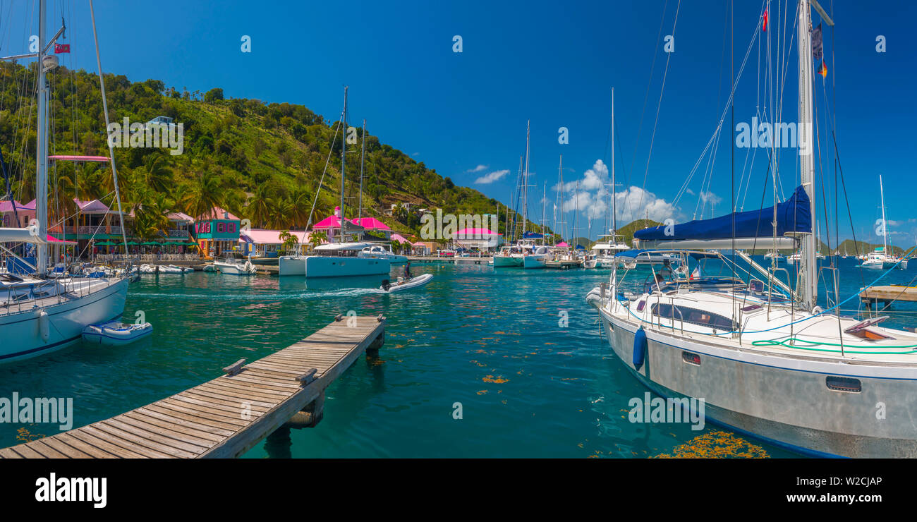 Karibik, British Virgin Islands, Tortola, sopers Bohrung Stockfoto