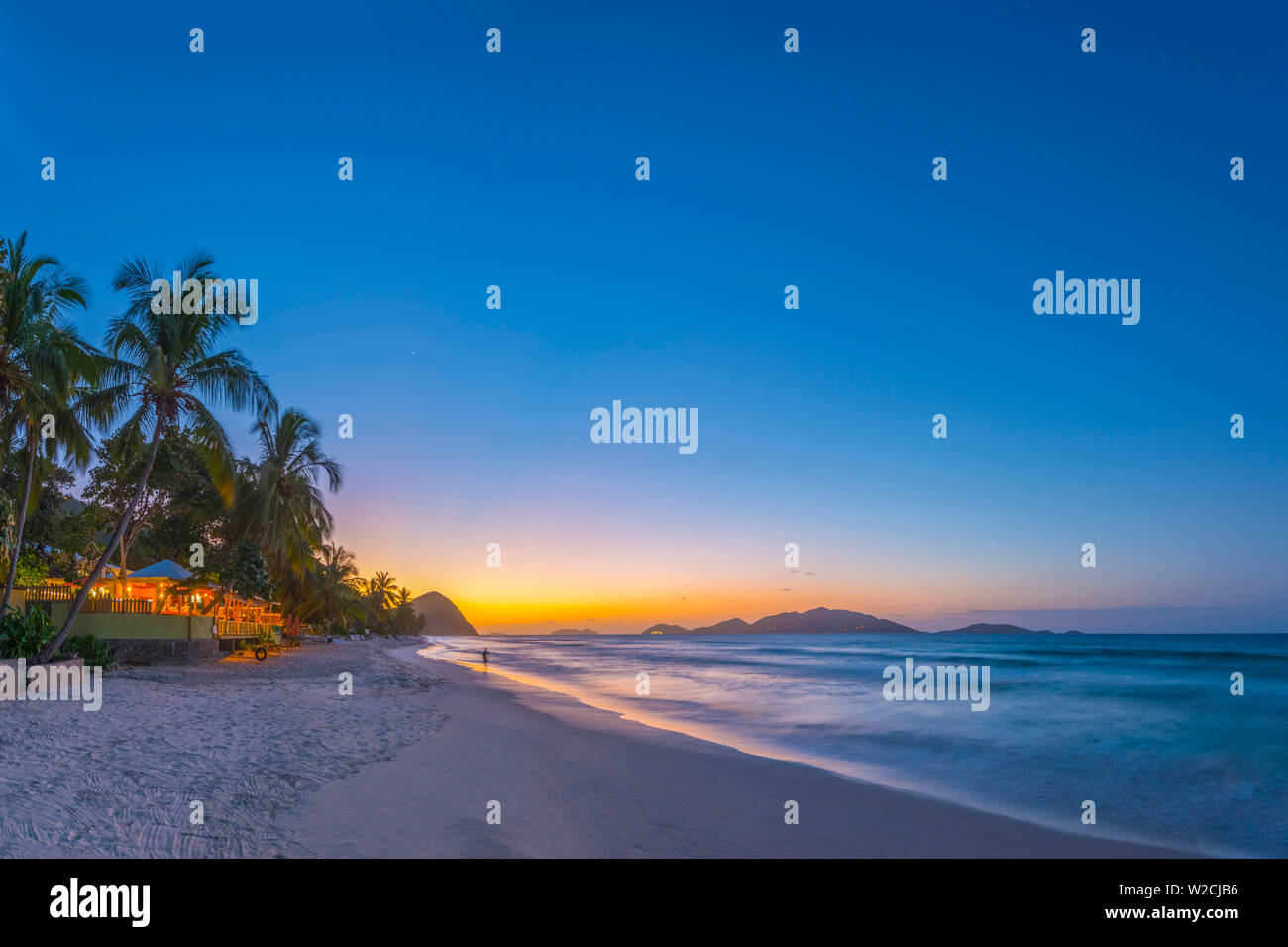 Karibik, British Virgin Islands, Tortola, Long Bay, Long Bay Beach Stockfoto