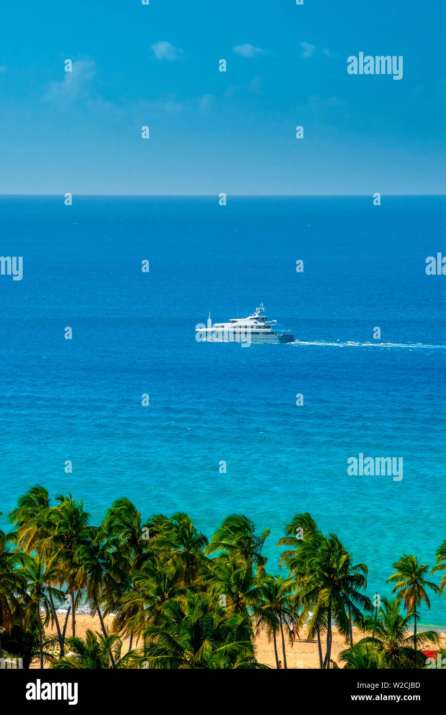 Karibik, British Virgin Islands, Tortola, Lamberts Bay Lamberts Bay Beach Stockfoto