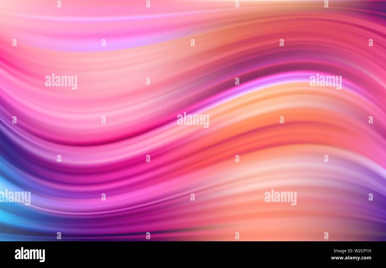 Modernes, farbenfrohes flow Poster. Wave flüssige Form in blauer Farbe Hintergrund. Art Design für Ihr Design Projekt. Vector Illustration EPS 10. Stock Vektor