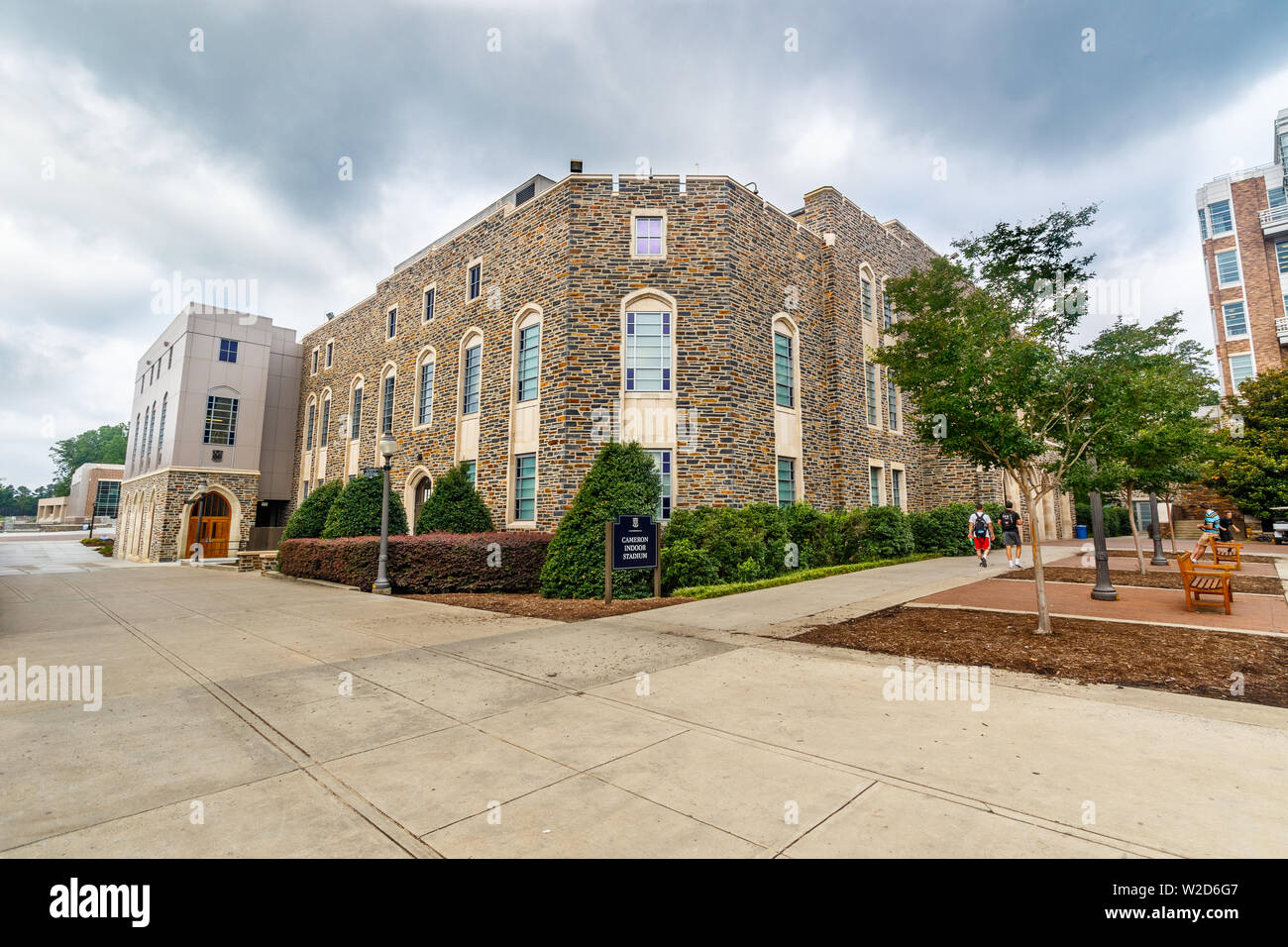 DURHAM, NC, USA - Juni 18: Camden Indoor Stadium am 18. Juni 2017 an der Duke University in Durham, North Carolina. Stockfoto