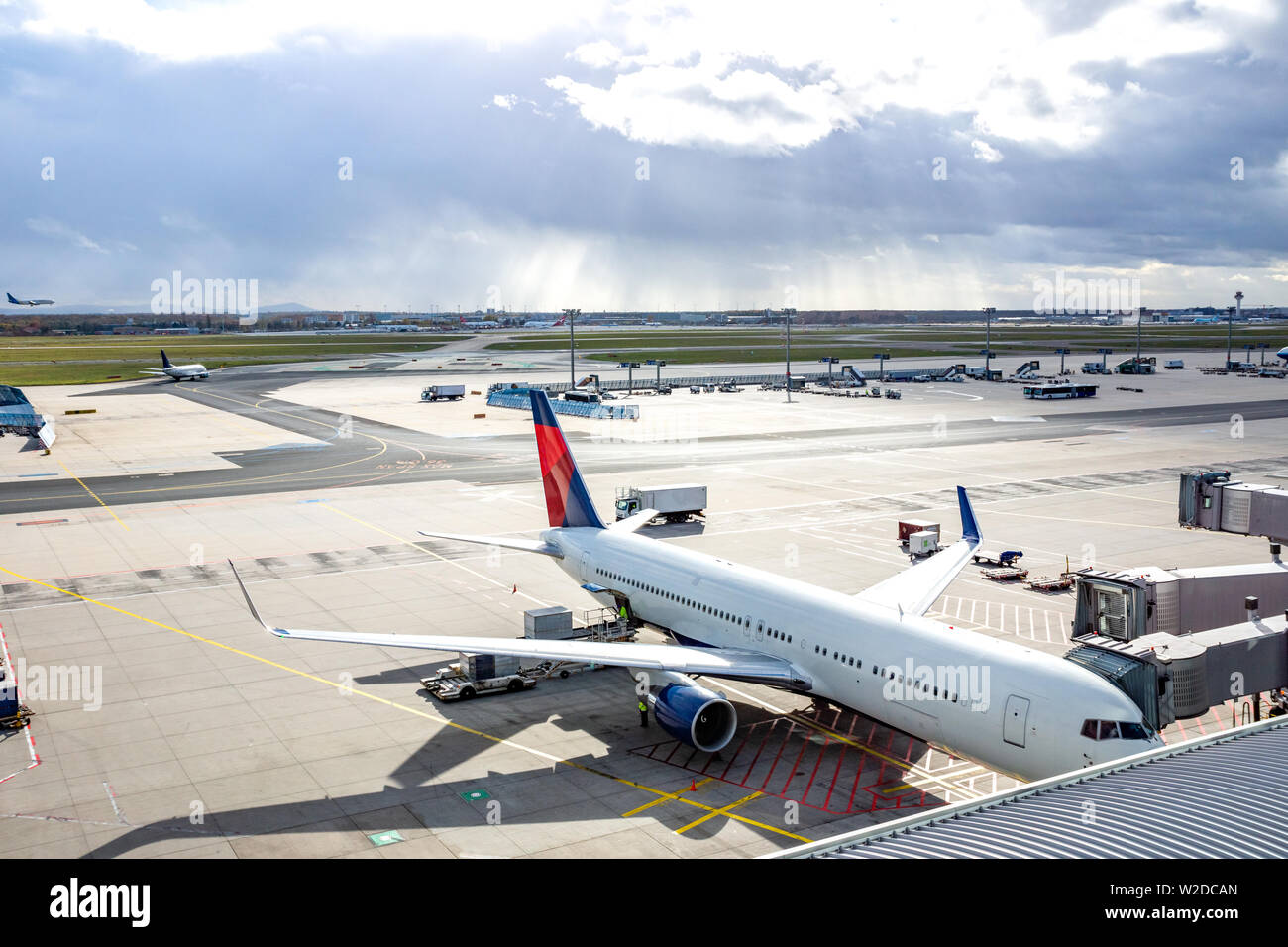 Flughafen, Frankfurt am Main, Deutschland Stockfoto