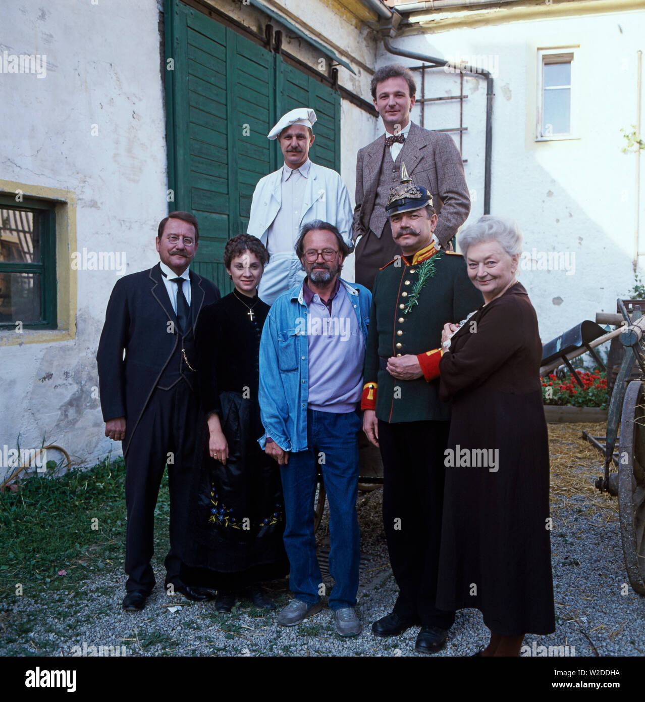 Löwengrube, Fernsehserie, Deutschland 1989 - 1992, Familienserie, Kriminalserie, Darsteller: Gerd Fritz, Sandra weiß, Werner Rom, Rainer Wolffhardt, Michael Lerchenberg, Jörg Hube, Franziska Stömmer Stockfoto