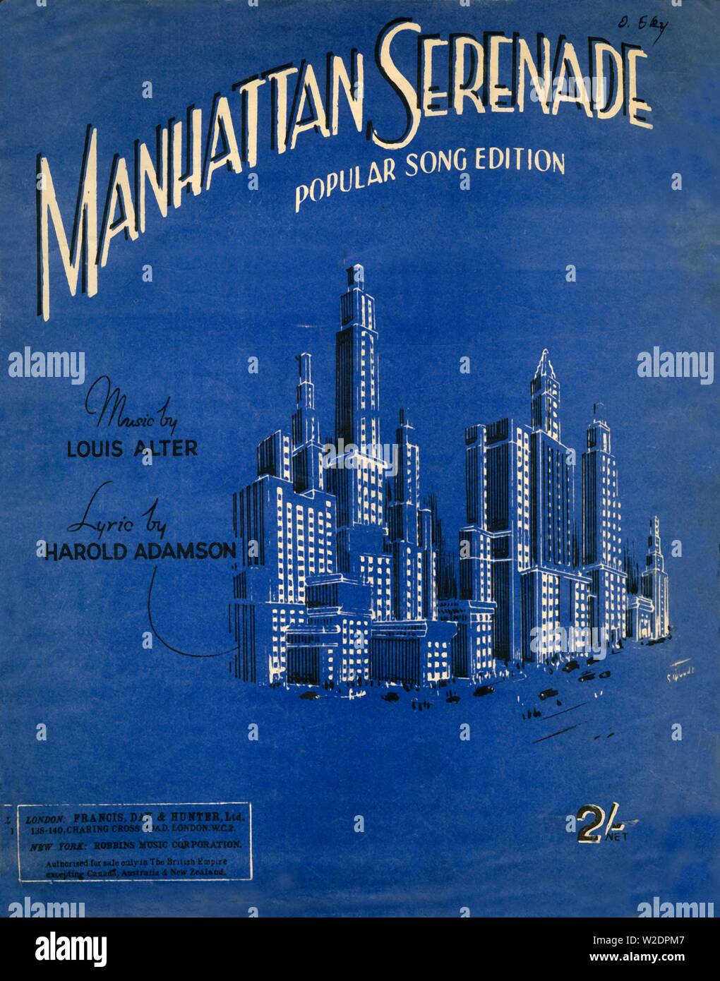 'Manhattan Serenade', c 1942. Schöpfer: Unbekannt. Stockfoto