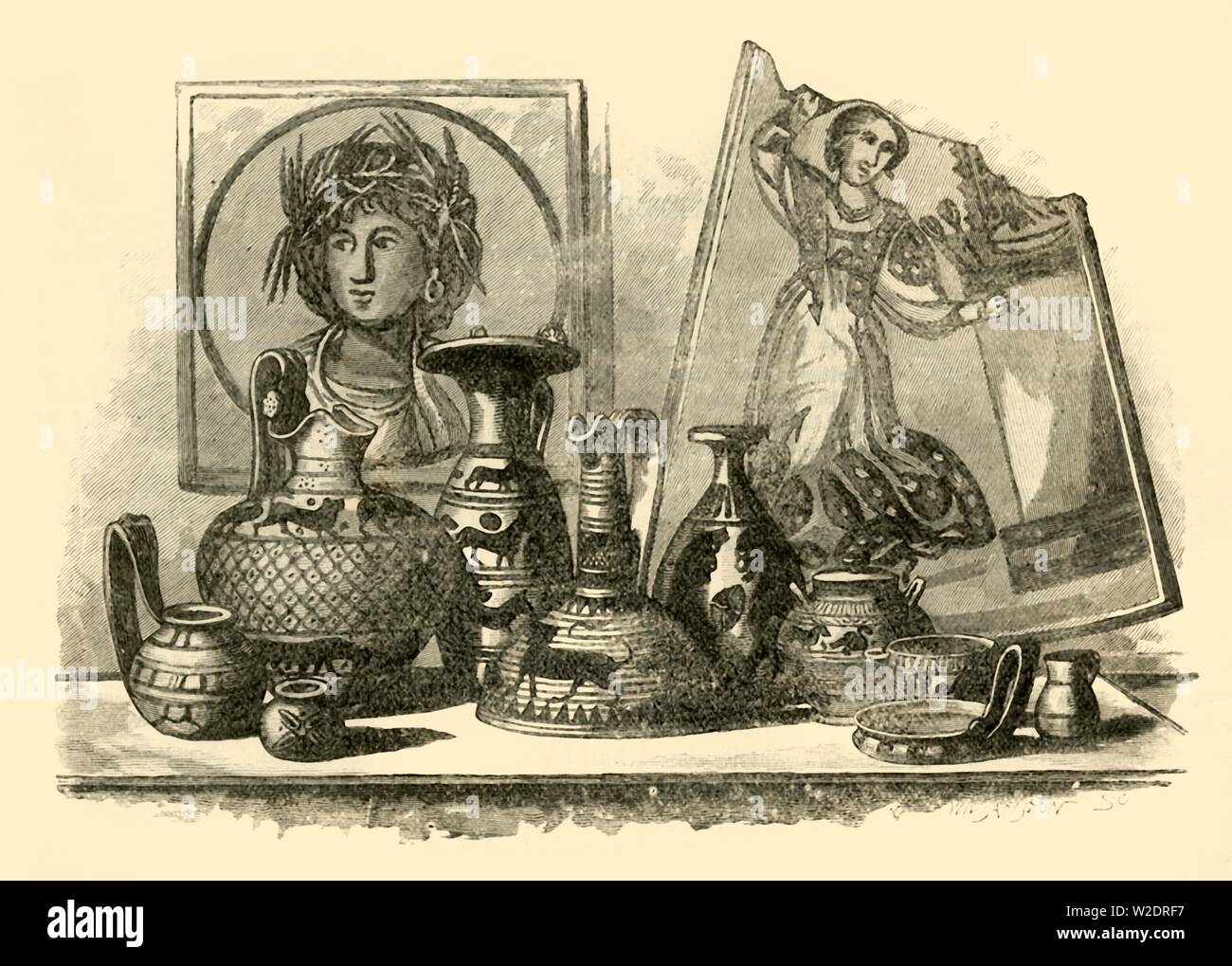 Der pecimens der karthagische Kunst', 1890. Schöpfer: Unbekannt. Stockfoto