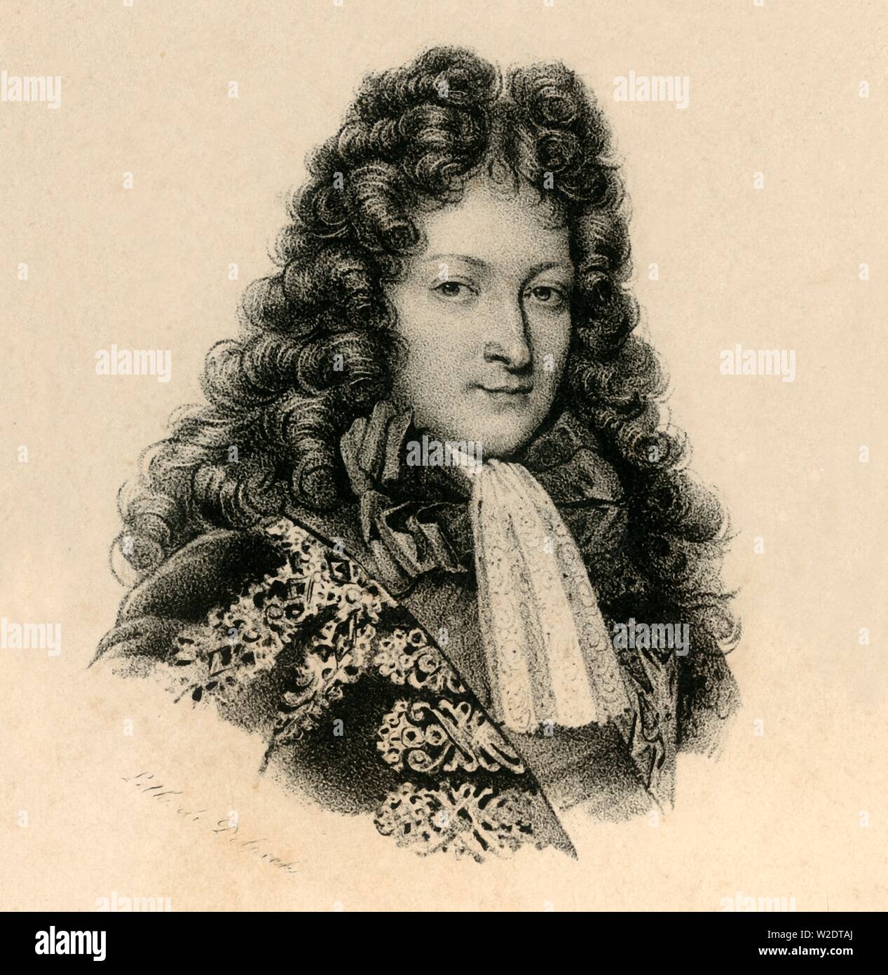 'Louis Dauphin Fils de Louis XIV', (1661-1711), c 1830. Schöpfer: Francois-Seraphin Delpech. Stockfoto