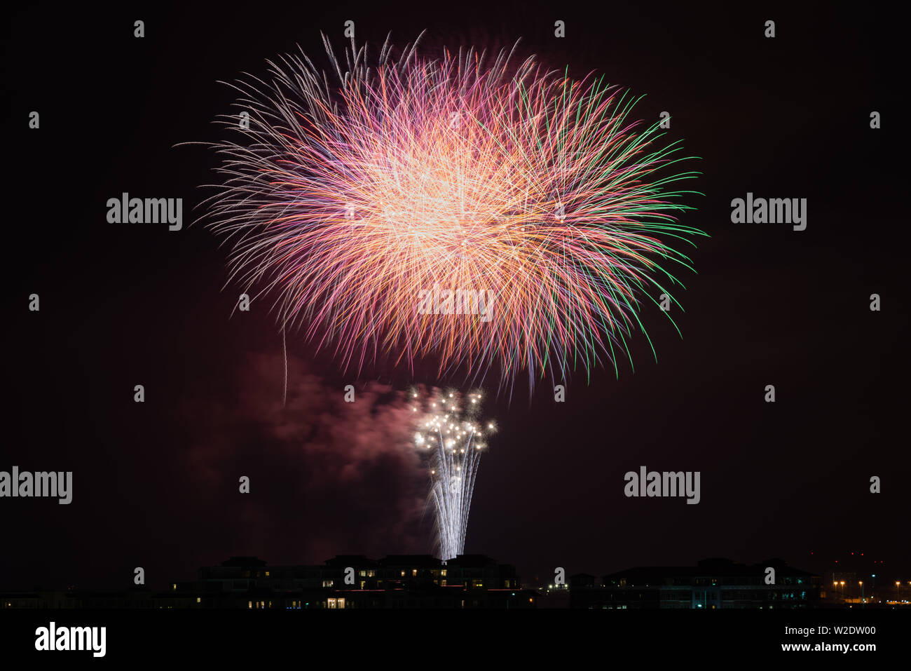 Feuerwerk Stockfoto