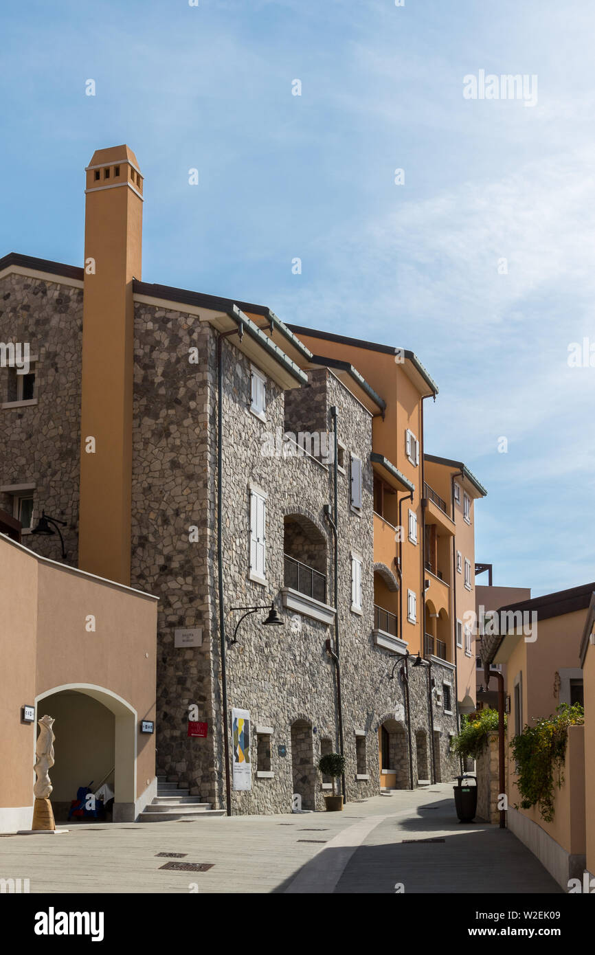 Portopiccolo Resort - Sistiana, Friaul Julisch Venetien, Italien Stockfoto