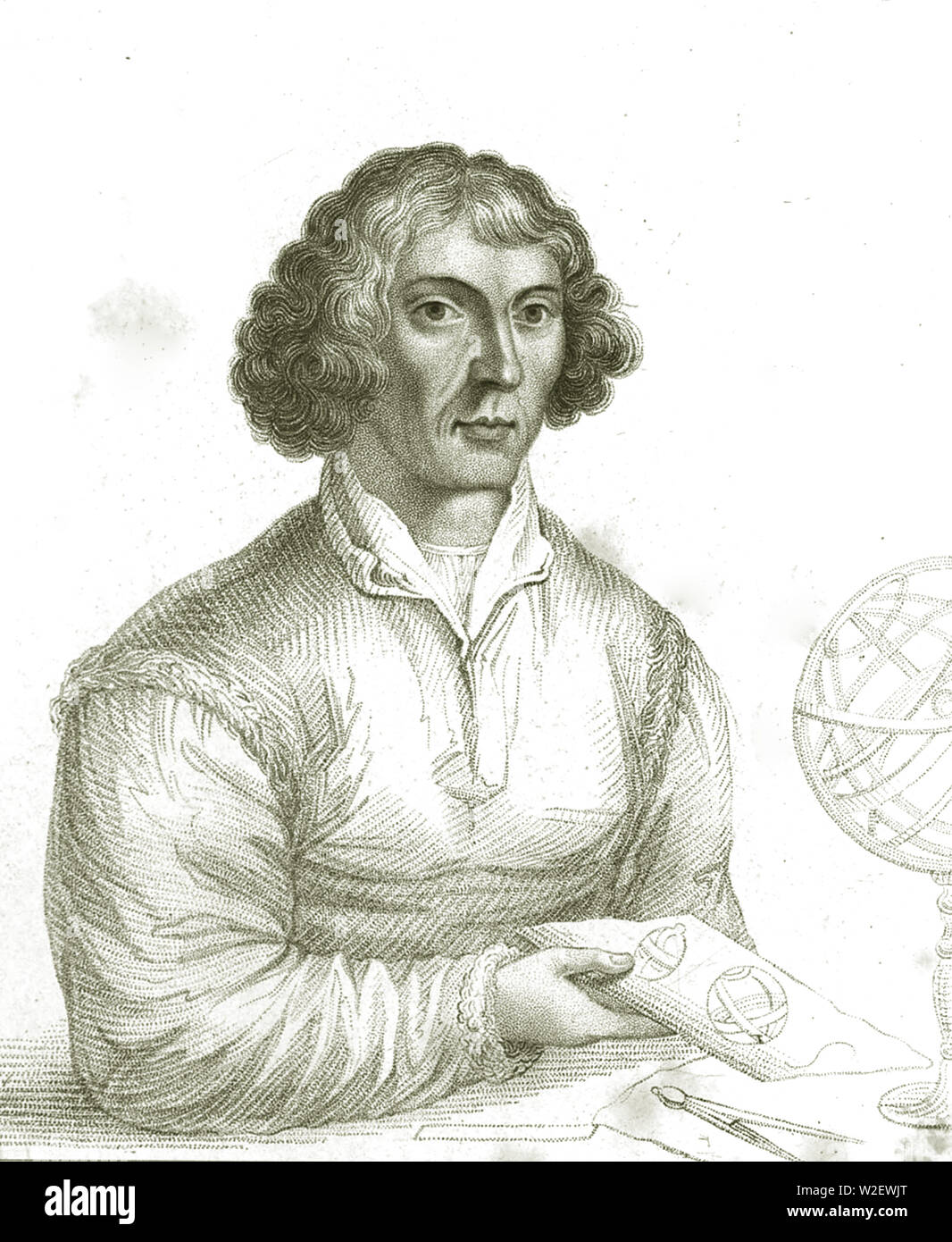 Nikolaus Kopernikus (1473-1543), polnischer Mathematiker und Astronom Stockfoto