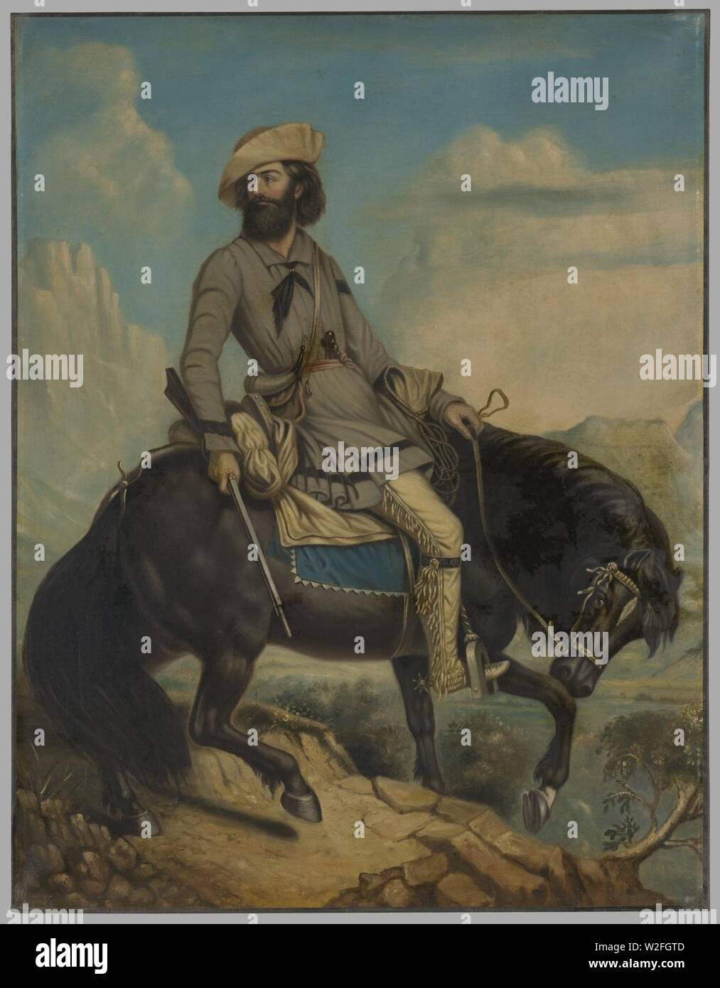 Charles Deas - Lange Jakes (Kopie von der Künstlerin nach einem Original 1844) - Stockfoto