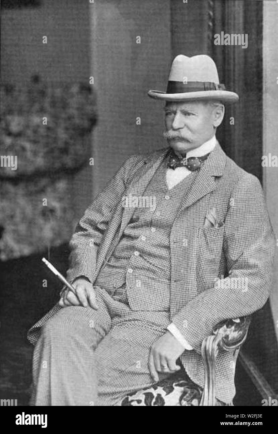 Charles Gordon-Lennox 7. Herzog von Richmond. Stockfoto