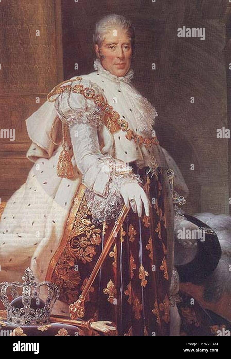 Charles X-de-France. Stockfoto