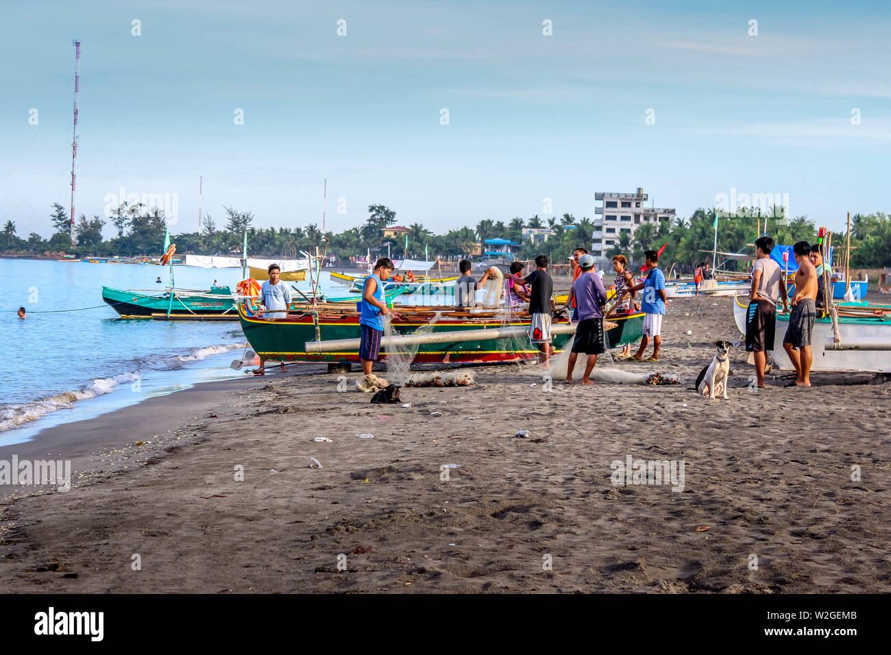 Iba, Zambales, Philippinen Stockfoto