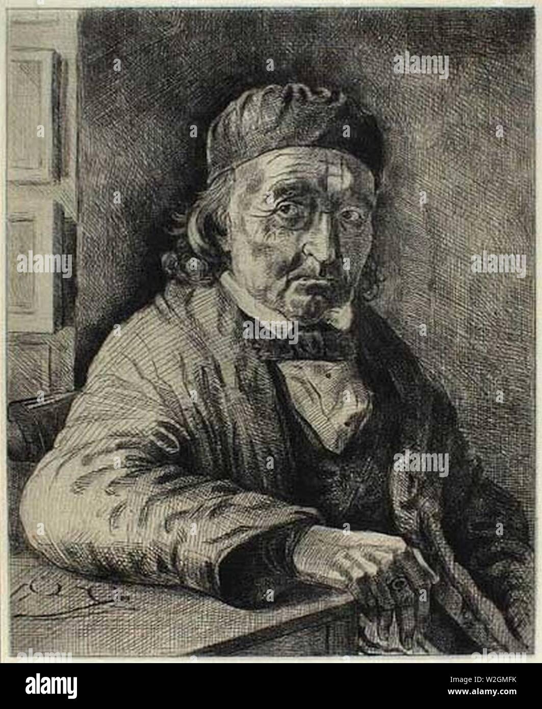 Christian Albrecht Jensen von Flammpunkt Grünwaldt 01. Stockfoto