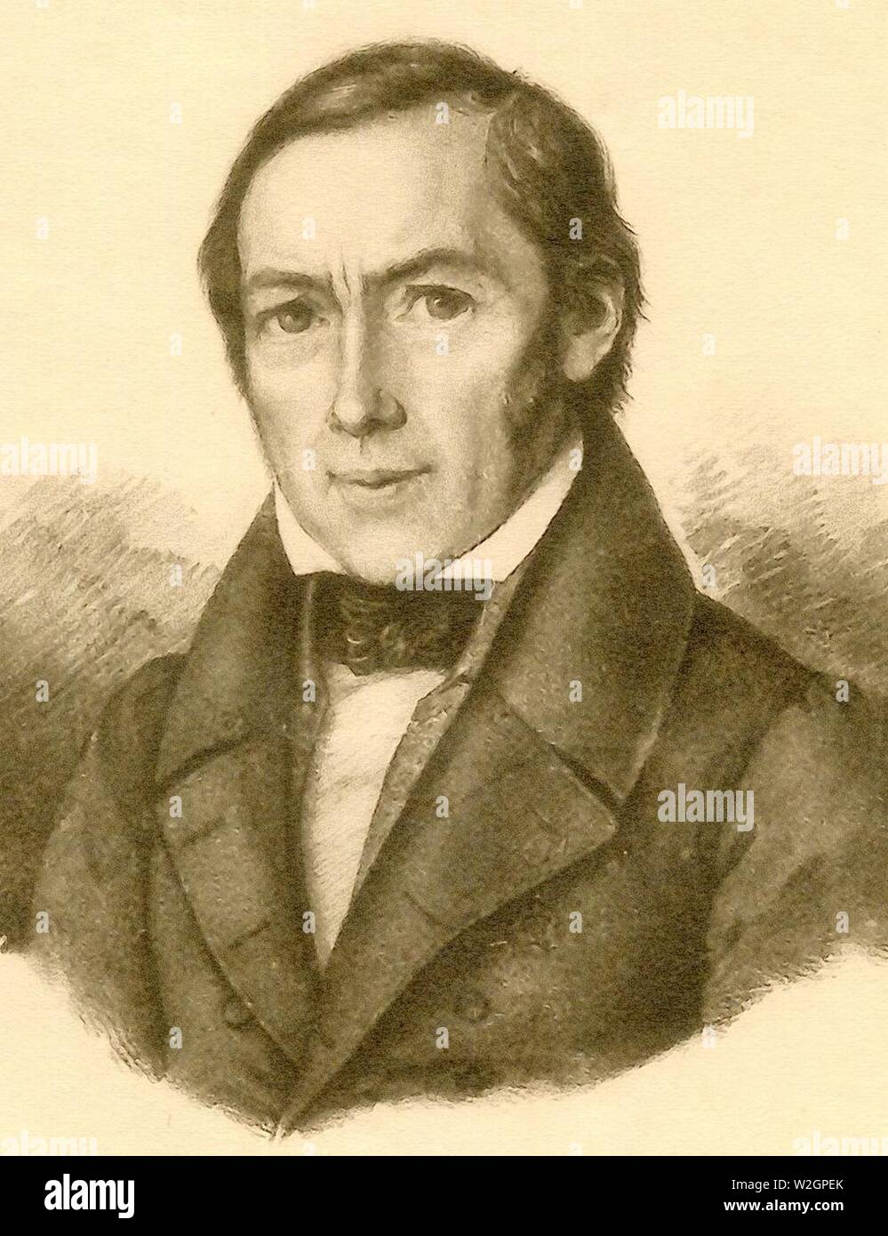 Christian Ludwig Gerling. Stockfoto