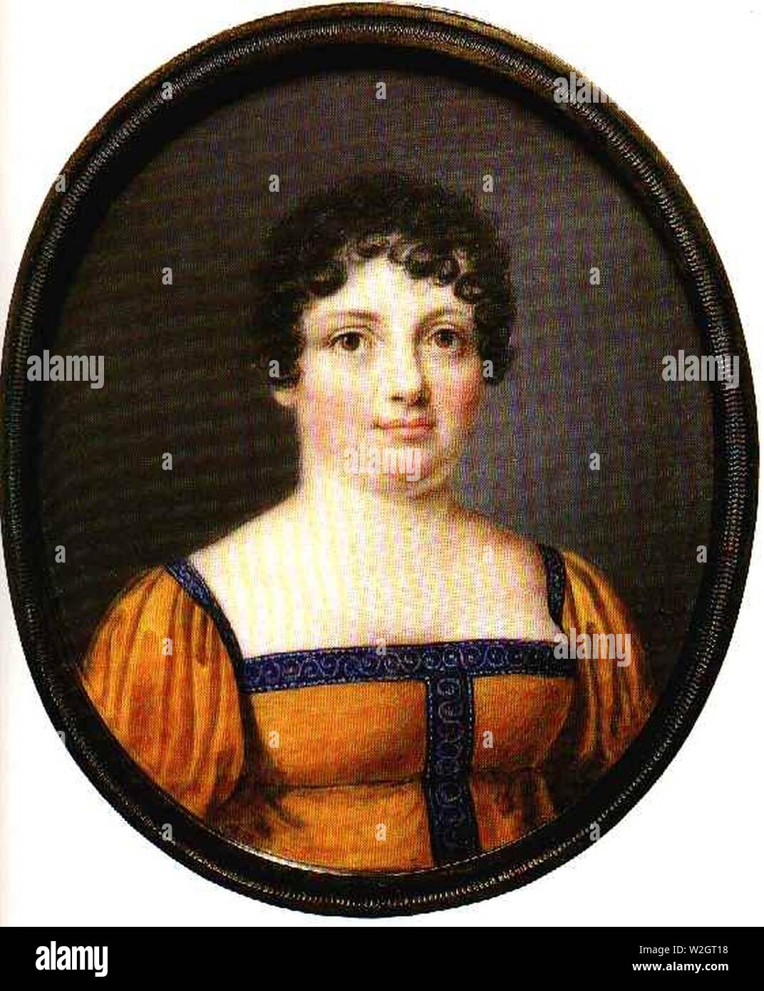 Christiane Vulpius Grafik. Stockfoto