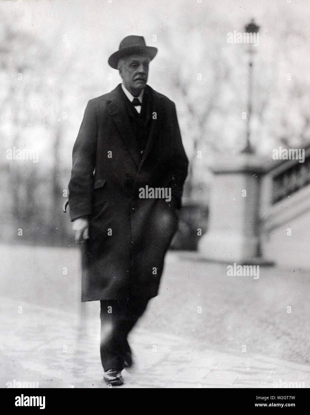 Hon. A.J. Balfour, englischer Delegierter bei der Friedenskonferenz. Paris, Frankreich ca. 1919 Stockfoto