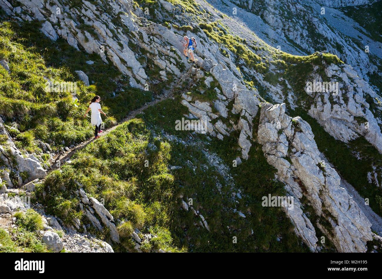 La Tournette Berg, Haute Savoie, Frankreich. Stockfoto