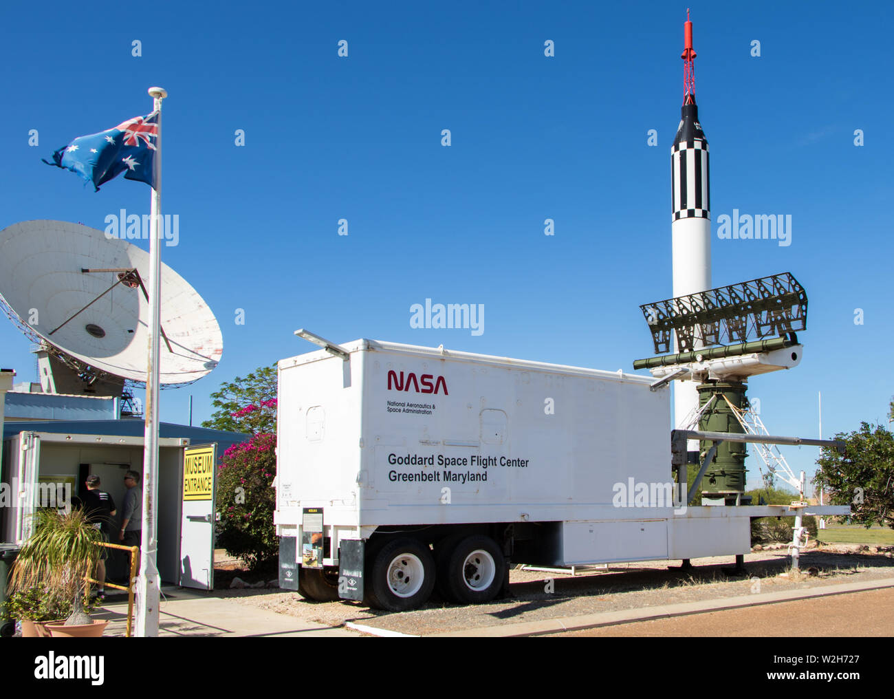 50. Jahrestag der erste Mensch auf dem Mond australische Verbindung Stockfoto