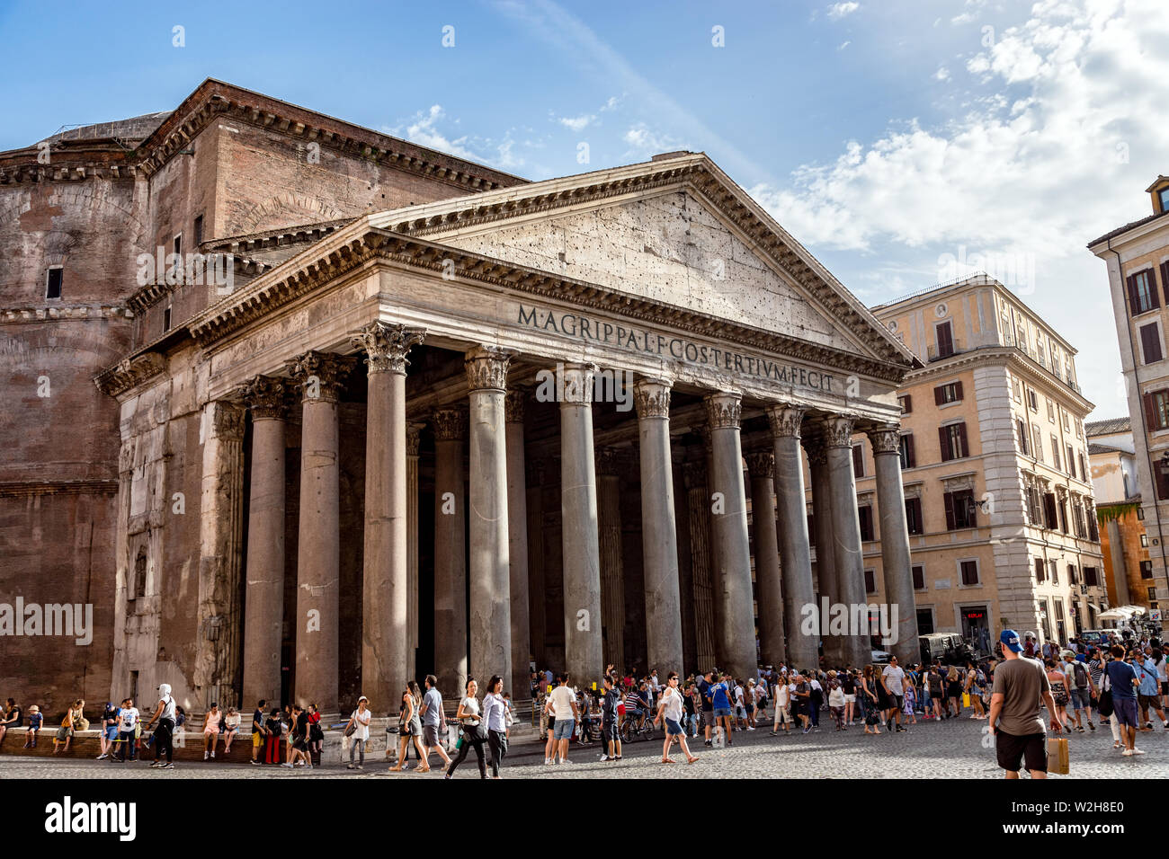 Pantheon heiligen Tempel in Rom - Italien Stockfoto