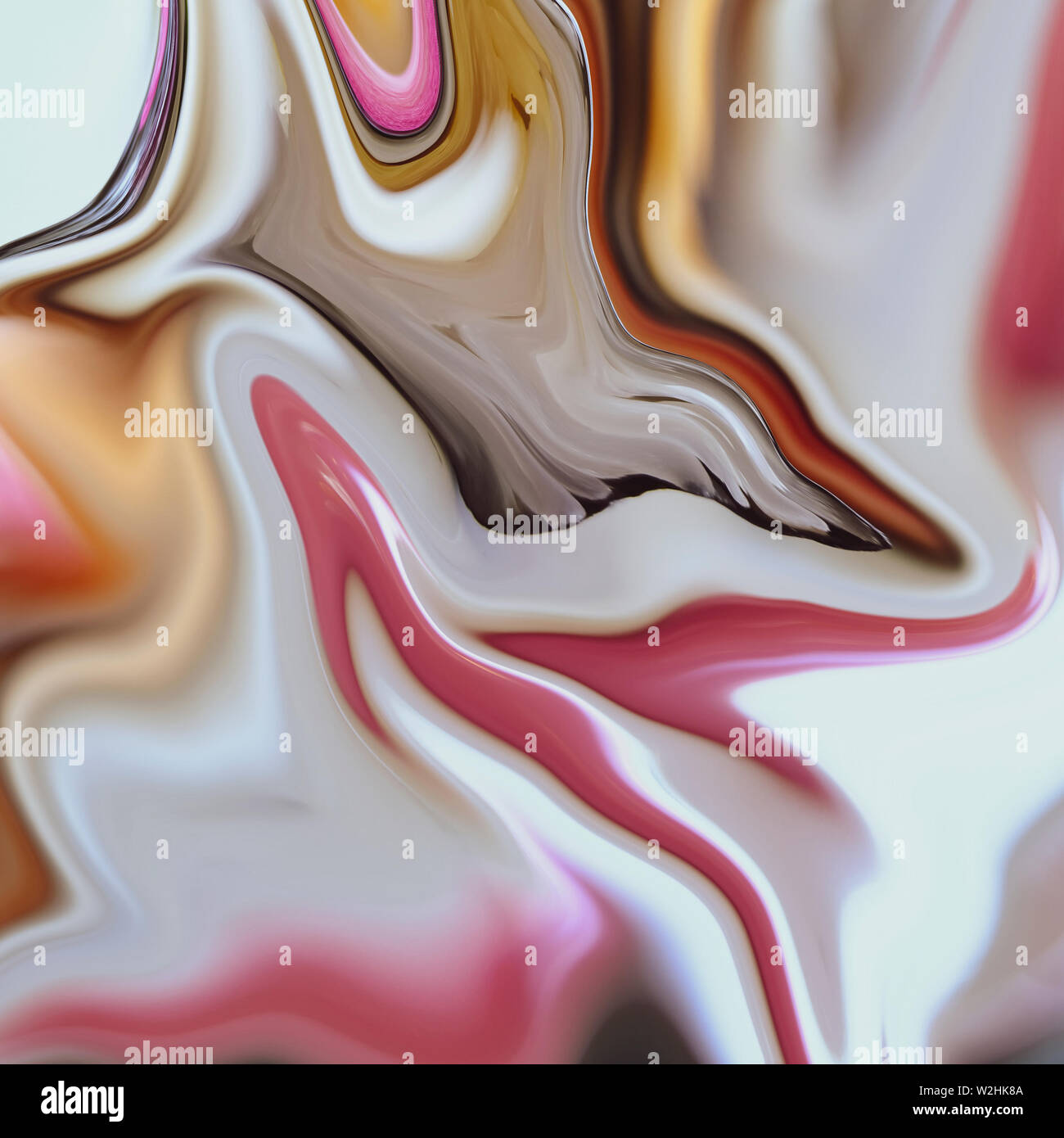 Rose Seide abstrakt Hintergrund Stockfoto
