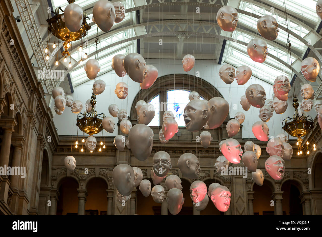 Kelvingrove Art Gallery und Museum Stockfoto