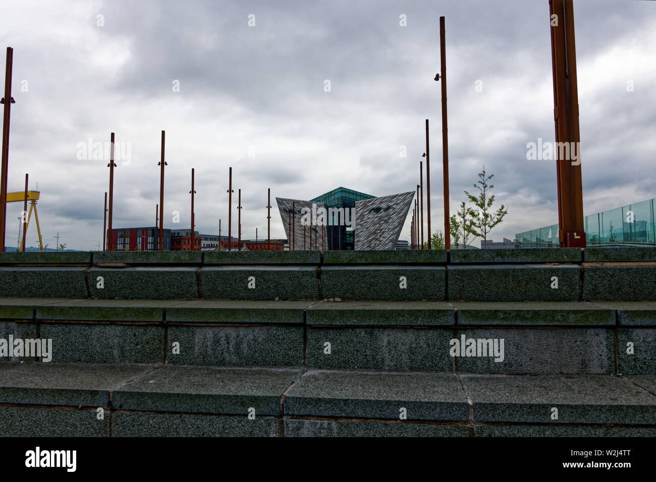 Belfast Titanic Museum und Besucherzentrum, Belfast, Nordirland Stockfoto