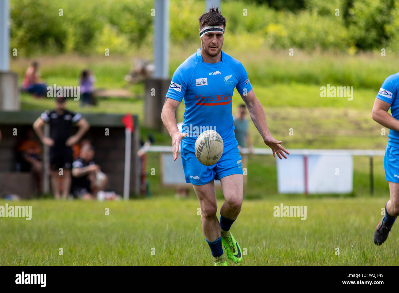 Kreuzfahrten Tiger v Alle Golds in Pontypool United RFC in der RFL südliche Konferenz am 18. Mai 2019. Lewis Mitchell/AGRL Stockfoto