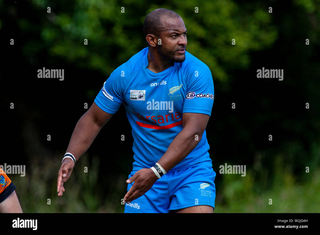 Kreuzfahrten Tiger v Alle Golds in Pontypool United RFC in der RFL südliche Konferenz am 18. Mai 2019. Lewis Mitchell/AGRL Stockfoto