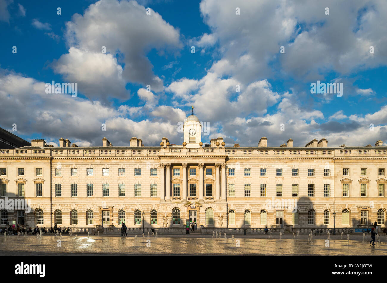 Ostflügel von Somerset House London Stockfoto