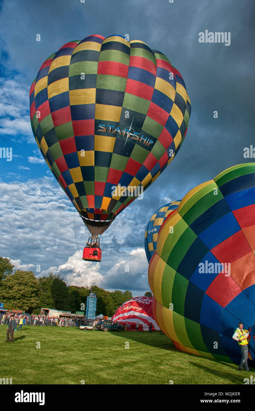 Strathaven Balloon Festival Stockfoto