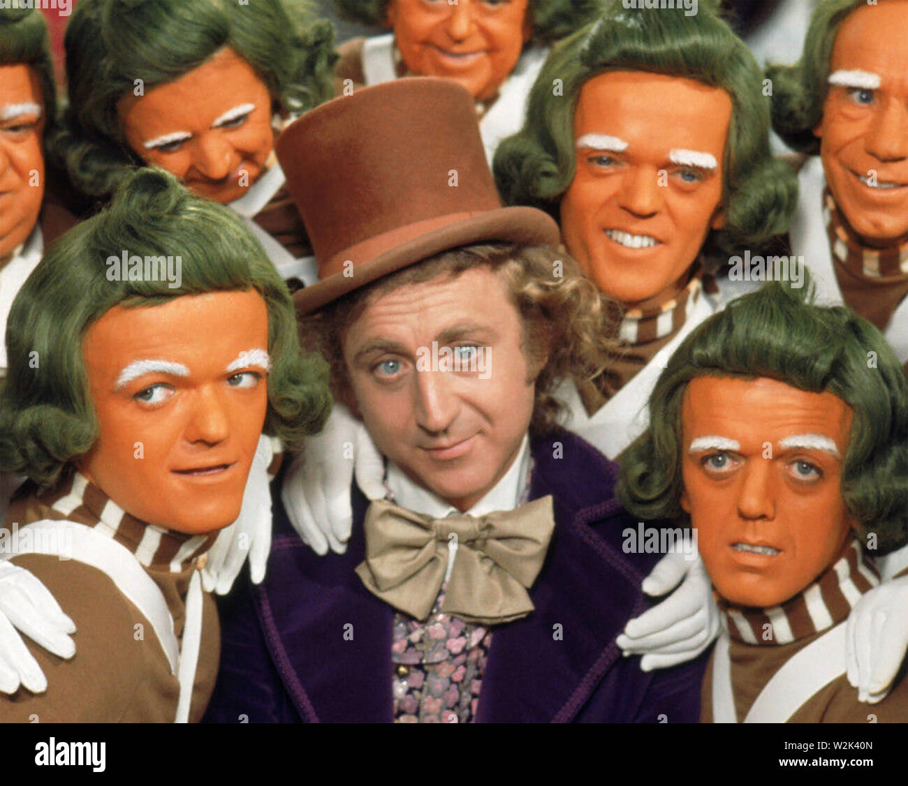 WILLY WONKA & DIE SCHOKOLADENFABRIK 1971 Paramount Pictures Film mit Gene Wilder Stockfoto