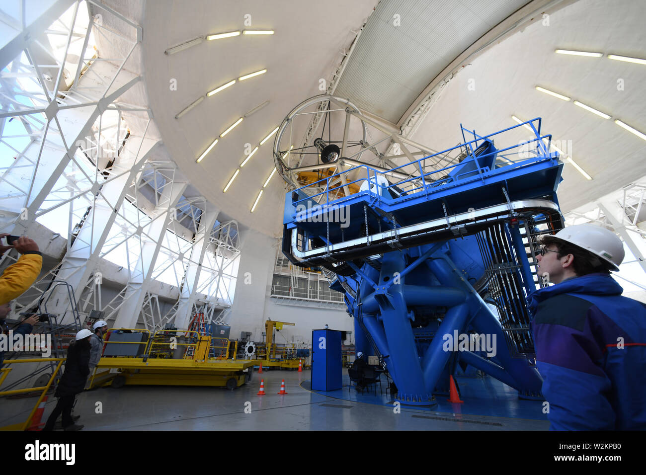 Gemini Observatorium in Chile Stockfoto