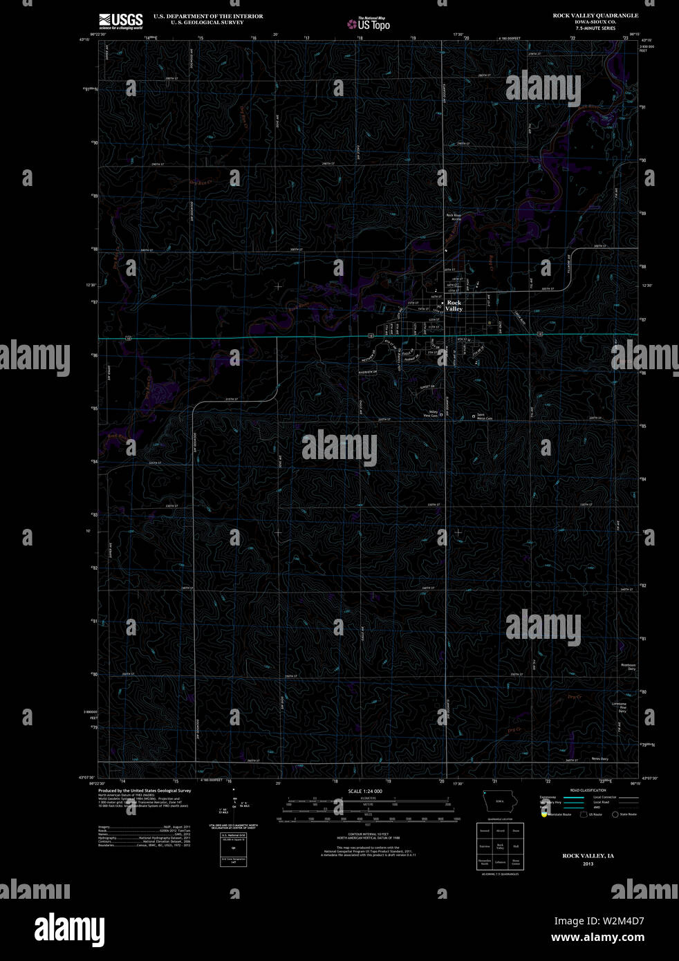 Rock valley iowa karte Fotos und Bildmaterial in hoher Auflösung Alamy