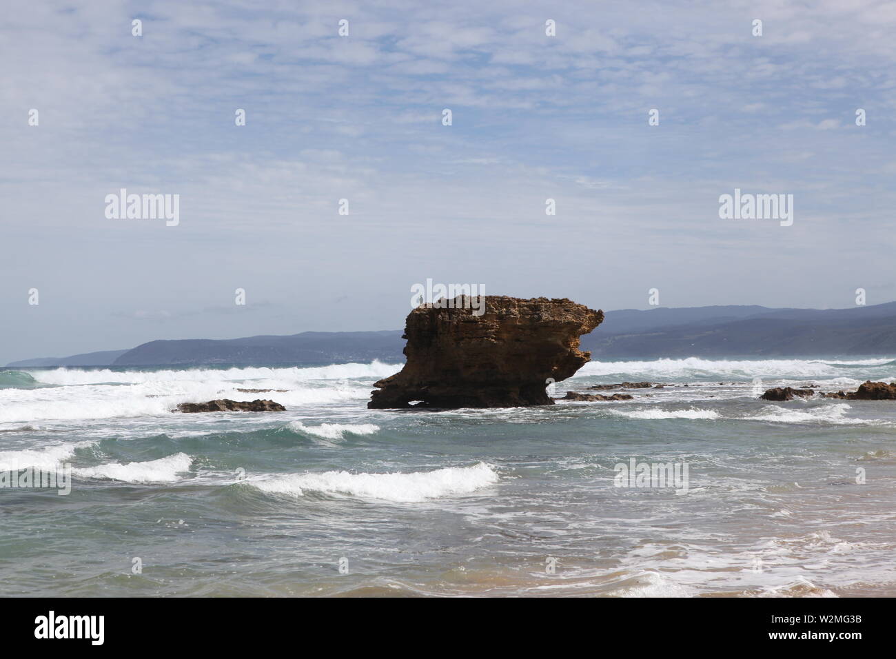 Great Ocean Road und Umgebung Strand und Landschaft. Victoria. Australien. Meer Stockfoto