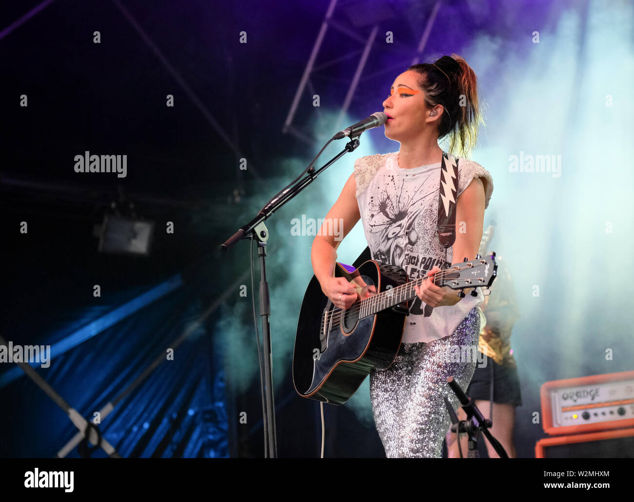 KT Tunstall im Cornbury Music Festival. Juli 6, 2019 Stockfoto