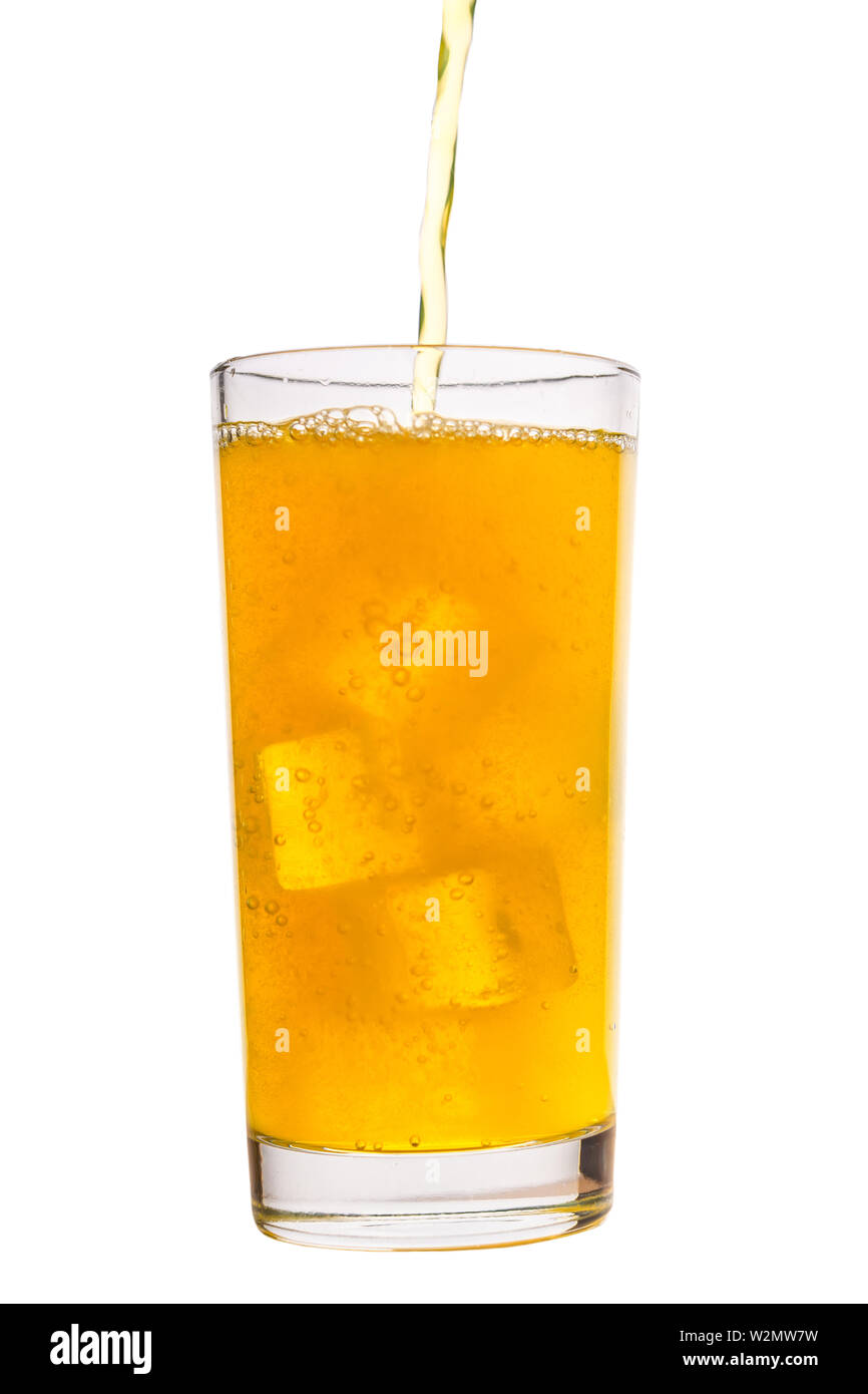 Fanta im glas Ausgeschnittene Stockfotos und -bilder - Alamy