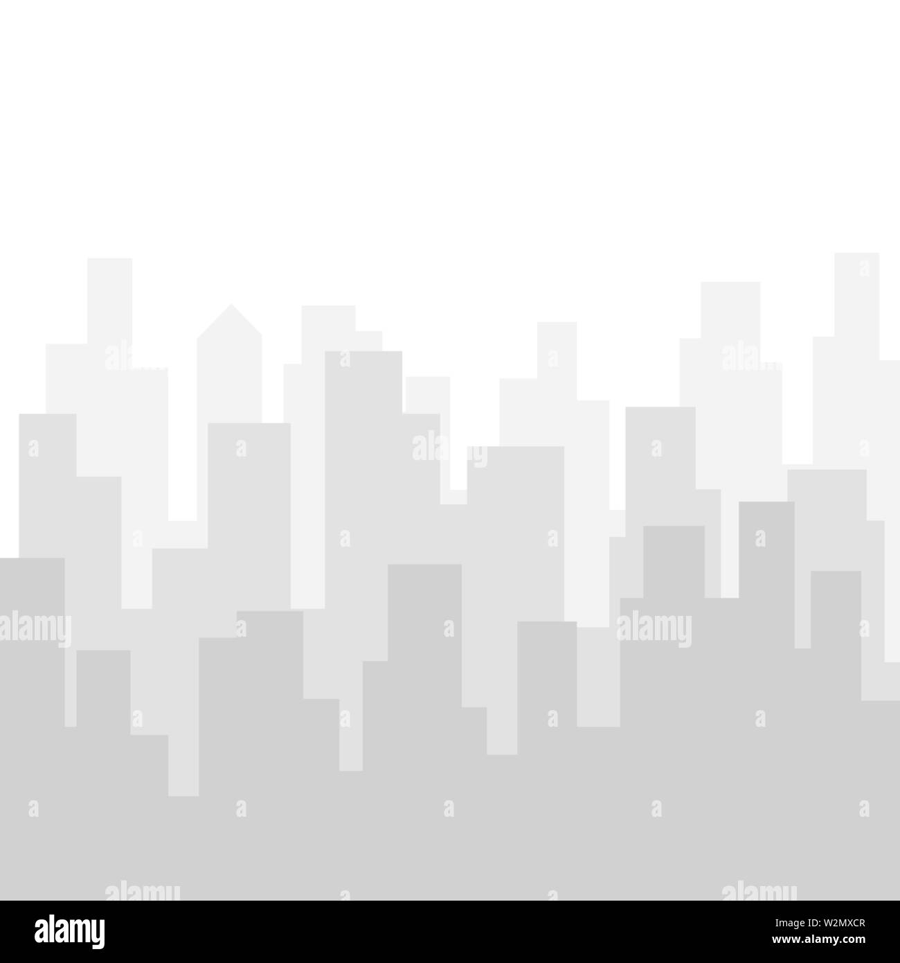 Stadt Landschaft Silhouette Hintergrund. Vector EPS 10 Hintergrund Stock Vektor