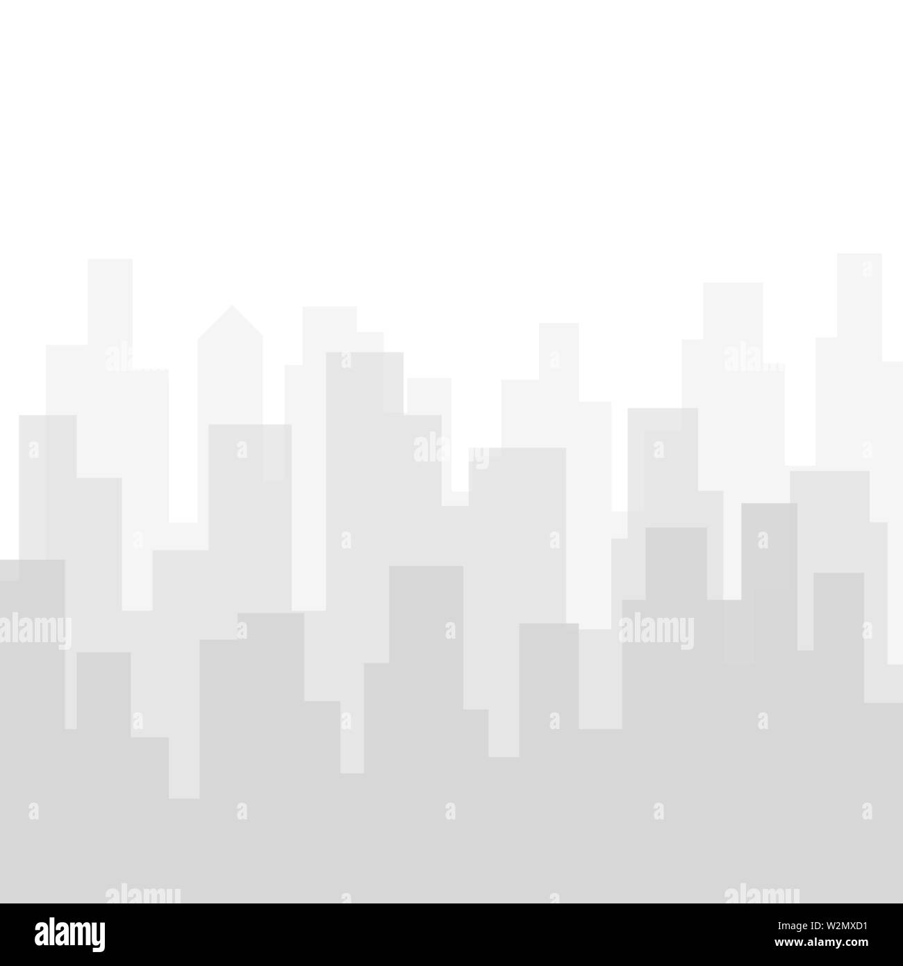 Stadt Landschaft Silhouette Hintergrund. Vector EPS 10 Hintergrund Stock Vektor