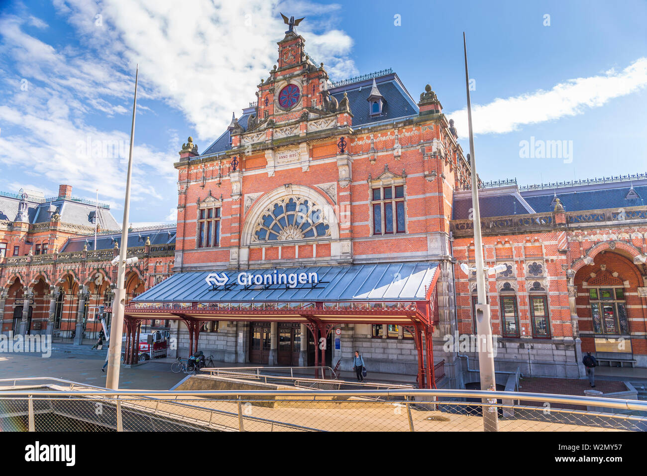 Schönen Architektur in Groningen Stockfoto