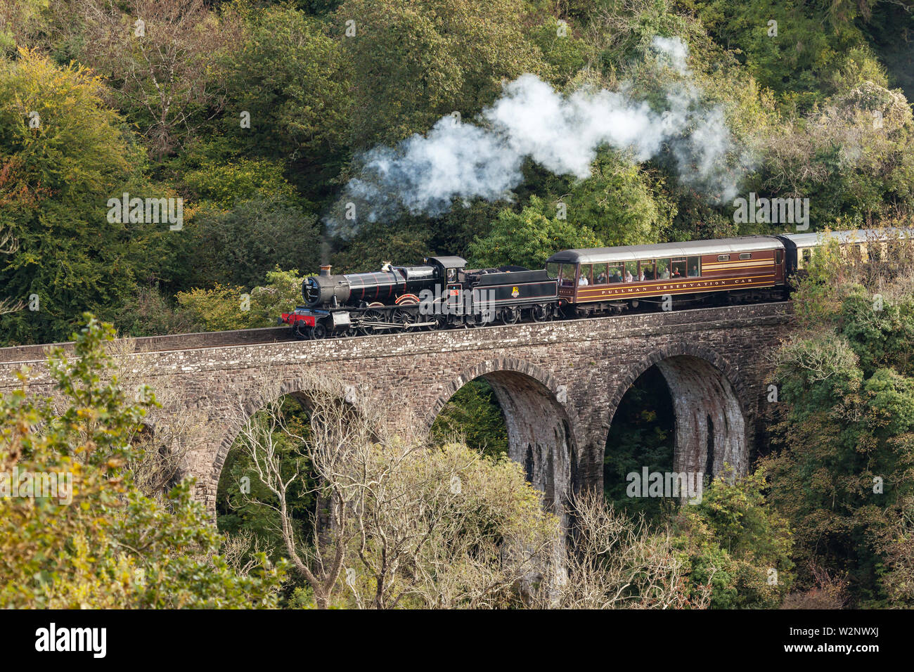 Dartmouth Steam Railway Stockfoto