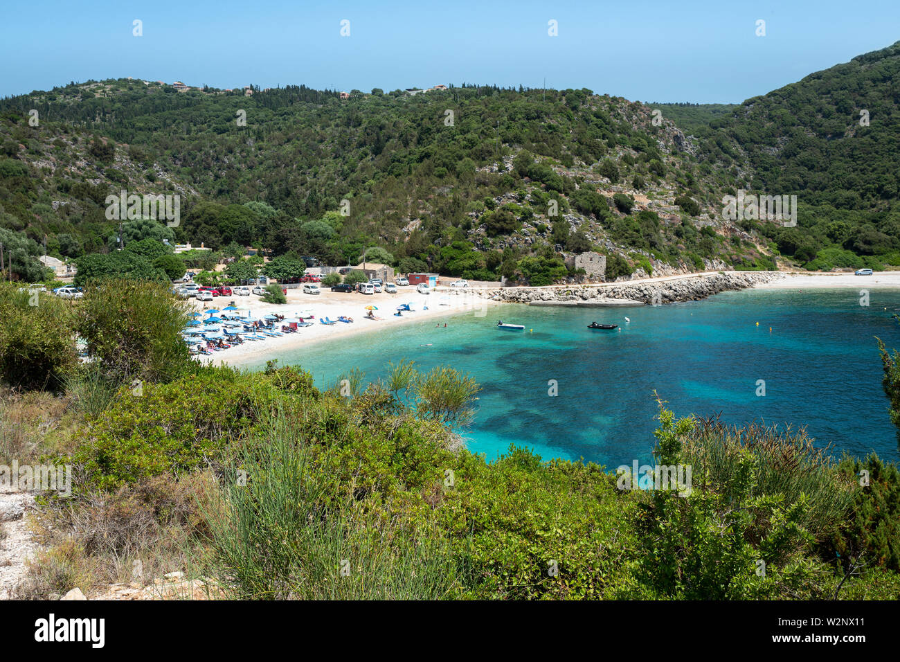 Jerusalem Beach Kefalonia, Griechenland Stockfoto