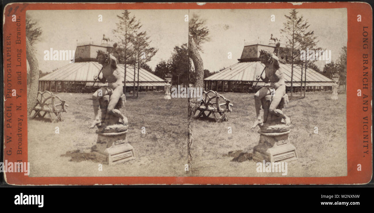 "Hollywood", Long Branch, von Robert N Dennis Sammlung von stereoskopischen Blick 11. Stockfoto