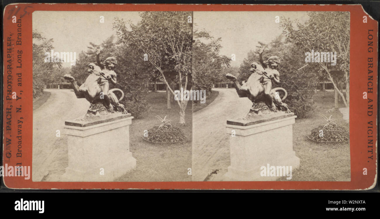 "Hollywood", Long Branch, von Robert N Dennis Sammlung von stereoskopische Ansichten 3. Stockfoto