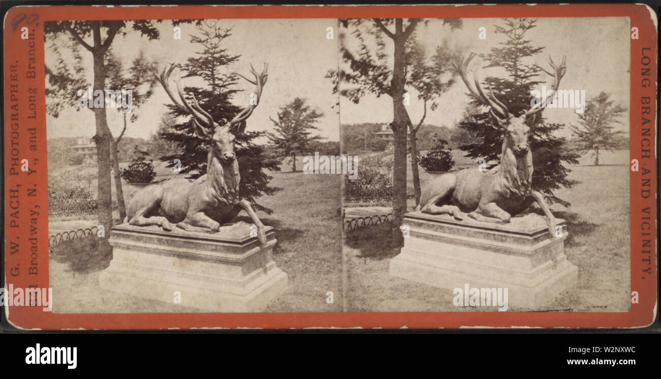 "Hollywood", Long Branch, von Robert N Dennis Sammlung von stereoskopische Ansichten 8. Stockfoto