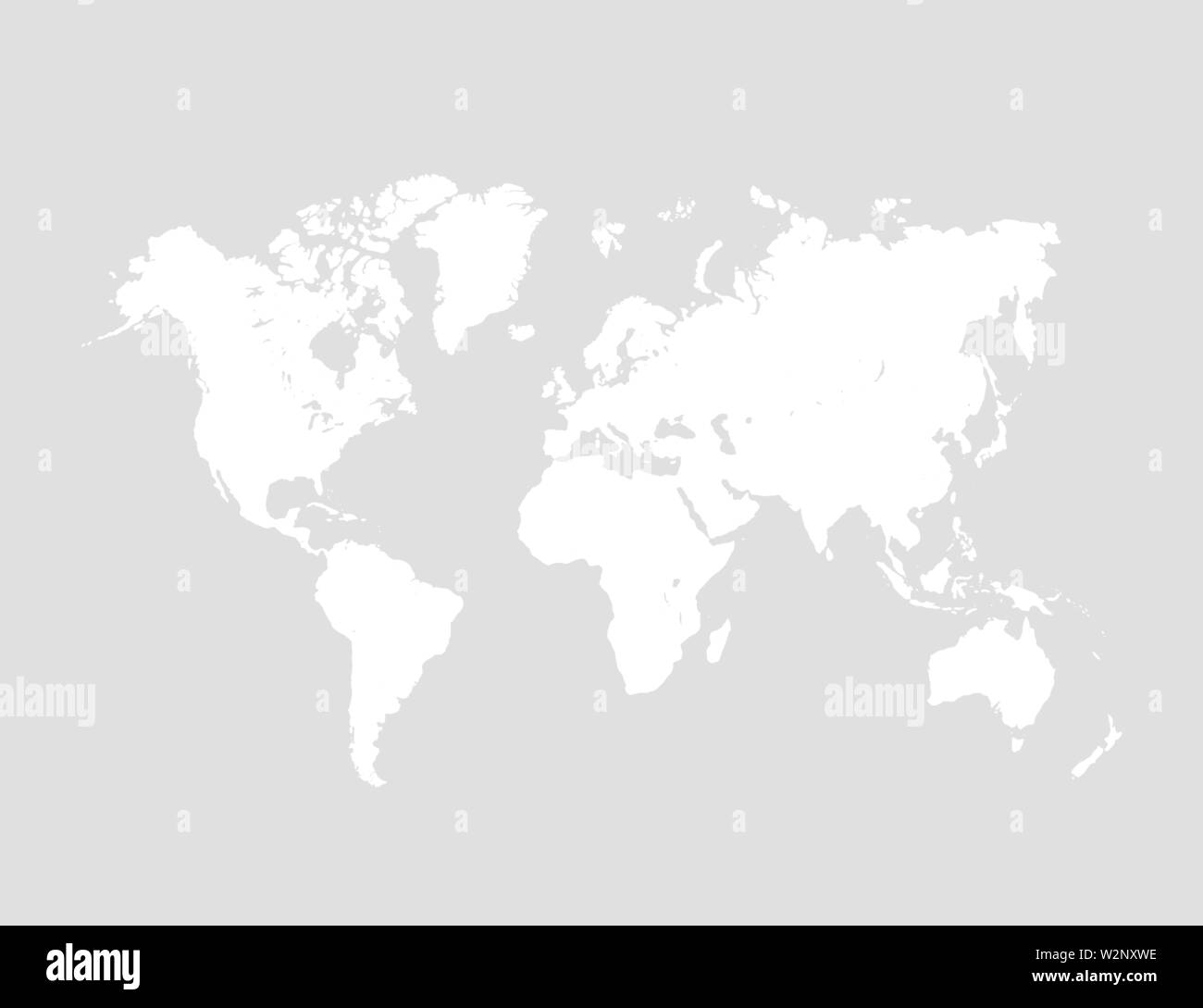Welt Karte Hintergrund. Vector EPS 10 Abbildung. Atlas Stock Vektor