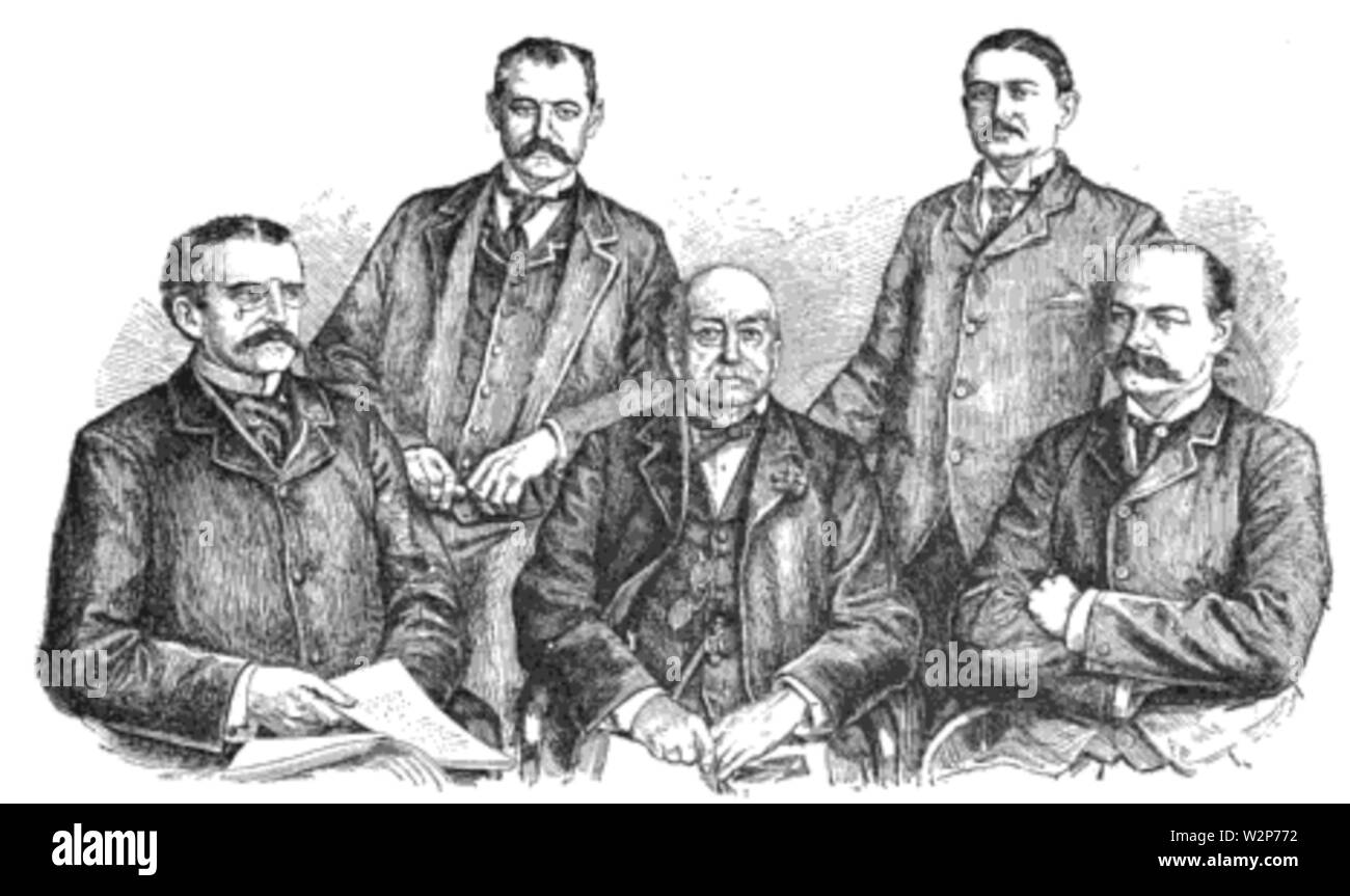 1892 D Appleton und Co Inhaber nationaler Cyclopedia der amerikanischen Biografie Stockfoto