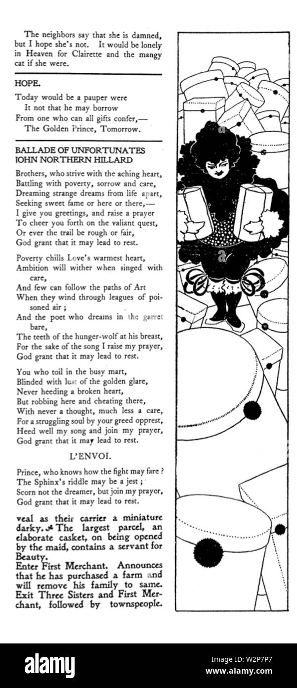 1896 Hillard BradleyHisBook v1 Keine 4. August Stockfoto